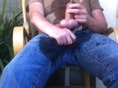 Make Water, poppers and cum outside my appartment