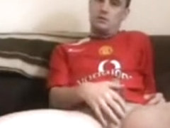 Having a Stroke In Fella UTD Footy Top