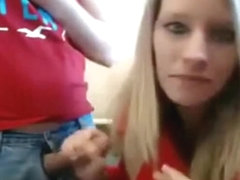 Fabulous amateur Webcam, Blowjob adult scene