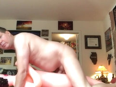 Humiliated Loser Fucks a Blowup Sex Doll