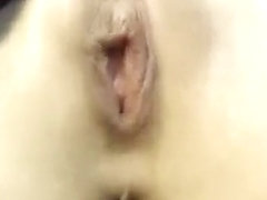 Close up pussy masturbation with a hot blond model