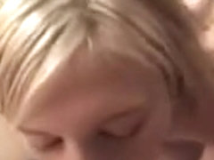 gal engulfing his shlong receives a facial