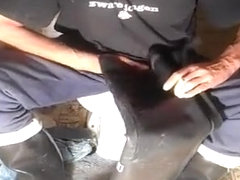 nlboots - in boots in toiletroom