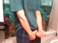 Camshow live 40 (in the bathroom in pajamas)