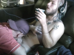 First timer straight blow got body muscles and big cock in HD