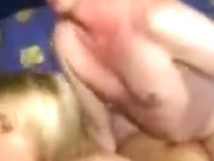 Adorable blondie rammed by t...