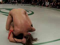 Round 2 of January's Live match:The Dragon is humiliated, sexually destroyed, cums on the mat!!