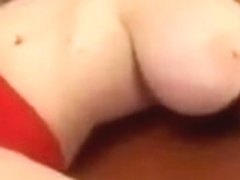 Big Boobs Shoolgirl Buffy with her Dildo