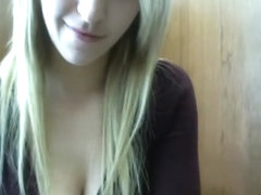 Touching myself in public