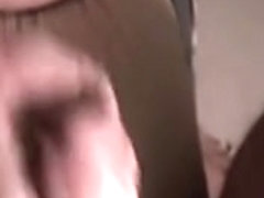 A hard dong in her hand