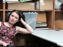 Young Anastasia takes it from behind after stealing