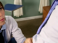 Little Sexy Teen Sucked Her Teacher Off