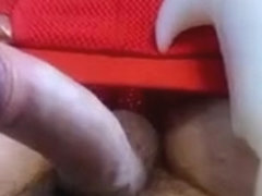 I wank my big cock with the VifriendPipe masturbator and cum