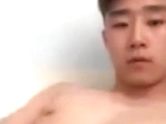handsome chinese boy handjob