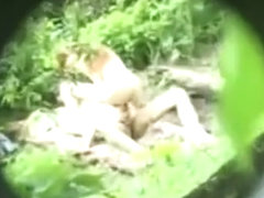 Caught them Fucking outdoor and startet recording