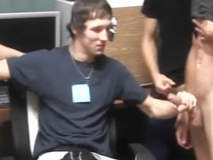 Handsome butt pirates have a sexy sword fight in the dorm