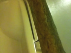 My spy camera managed record fem pissing in toilet
