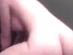 Beautiful hot girl riding a dildo