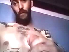 Stroking My Huge Cock Until I Cum