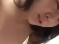 Asian teen GF fucked and facial