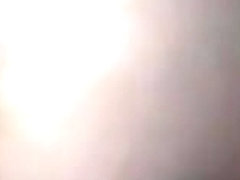 Buttplug in white lingerie