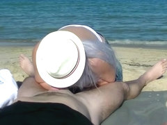 Horny couple Fucking on the beach