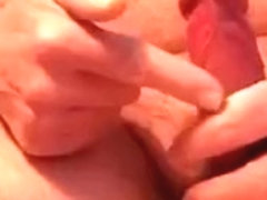 Masturbation precum and cumming