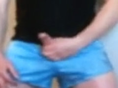 rip jeans and cum in shorts