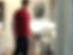 Horny gays Drake Tyler and Garrett Cooper assfuck in the bathroom