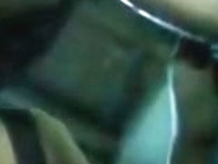 Hot Goth Babe in Leather Lap Dance Fuck