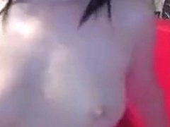 Amateur camgirl ChiaraDeville anal toying