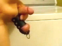 Prolapse squirt with deep dildo anal fuck