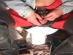 nlboots - red union costume waders furry jacket smoke