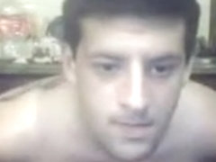 Straight guys feet on webcam #384