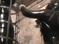 Masked Mistress with Cigarette Holder