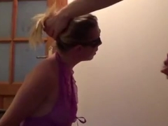 Incredible tart is making a perfect Blowjob