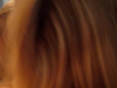 Foxy Blonde Sucks Big Cock
