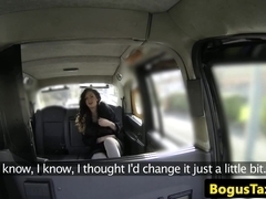 Inked brit rimmed and doggystyled by cabbie