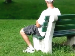 jerk off in park