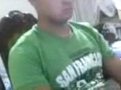 Typing and showing cock