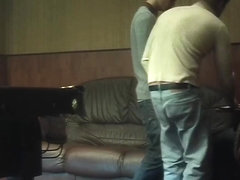 Vika in hot homemade video with a slut and her lover