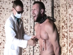MAN TIT TORTURE