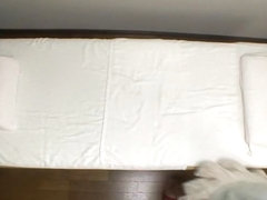 Hidden cam massage video of hot Jap fucking her masseur