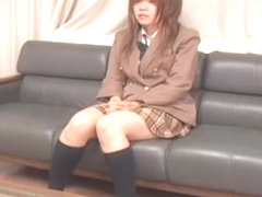 Short chubby Japanese teen dicked silly on a hidden cam