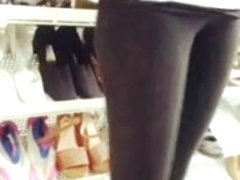 Hot chick camelroe buying boots