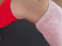 Flex Amateur Teen Doggystyled Hard