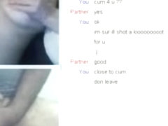 chatrandom: cum on her large breasts ( need to see )