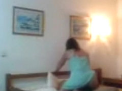 Incredible amateur hot, webcam, horny sex scene