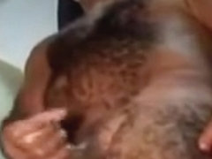 Bear rubbing one out off