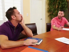 Frisky daughters have something more exciting than tutoring in mind